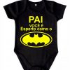 Body Bebê Personalizado Batman