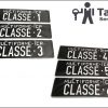 Placa de Carro Decorativa